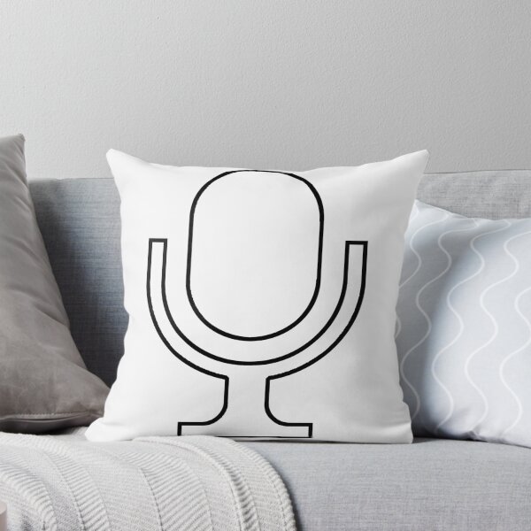 Item preview, Plain Tabletop Microphone Stencil - Diy Color Me In designed and sold by StencilGifts.