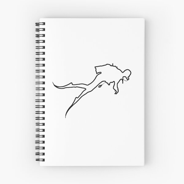 Item preview, Plain Scuba Diving Stencil - Diy Color Me In designed and sold by StencilGifts.