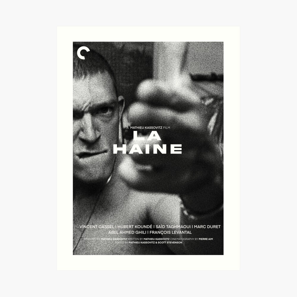 【額縁付き】LA HAINE ラエーヌ A2ポスター La Haine 1995 Movie Poster Print Available Many Sizes