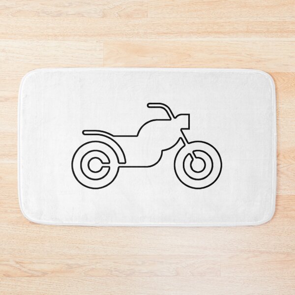 Item preview, Plain Motorcycle Stencil - Diy Color Me In designed and sold by StencilGifts.