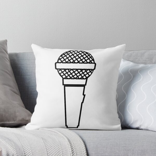 Item preview, Plain Microphone Karaoke Stencil - Diy Color Me In designed and sold by StencilGifts.