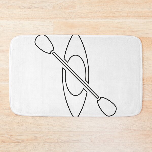 Item preview, Plain Kayak Stencil - Diy Color Me In designed and sold by StencilGifts.