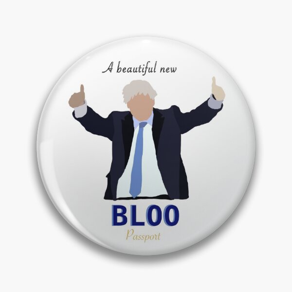 Item preview, Boris Johnson UK EU New Blue passport designed and sold by babadeebabadai.