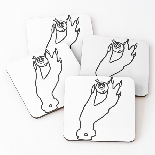 Item preview, Plain Hand with Eye Stencil - Diy Color Me In designed and sold by StencilGifts.