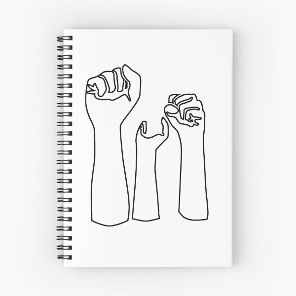 Item preview, Plain Fists In the Air Stencil - Diy Color Me In designed and sold by StencilGifts.