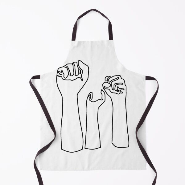 Item preview, Plain Fists In the Air Stencil - Diy Color Me In designed and sold by StencilGifts.