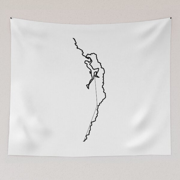 Item preview, Plain Extreme Rock Climbing Stencil - Diy Color Me In designed and sold by StencilGifts.