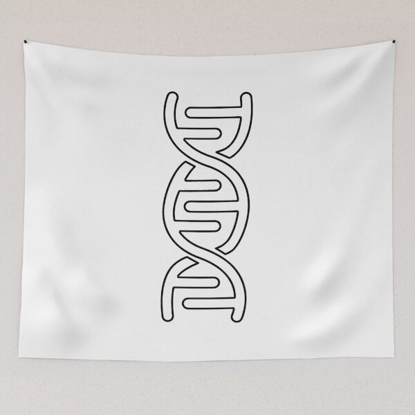 Item preview, Plain DNA Strand Stencil - Diy Color Me In designed and sold by StencilGifts.