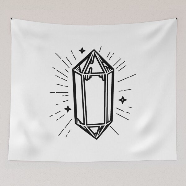 Item preview, Plain Crystal Stencil - Diy Color Me In designed and sold by StencilGifts.
