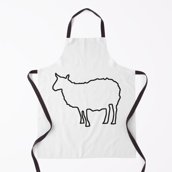 Item preview, Plain Cute Sheep Stencil - Diy Color Me In designed and sold by StencilGifts.