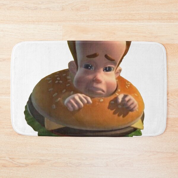 Artikelvorschau, Trauriger Jimmy Neutron in einem Hamburger entworfen und verkauft von brooke-stoll.