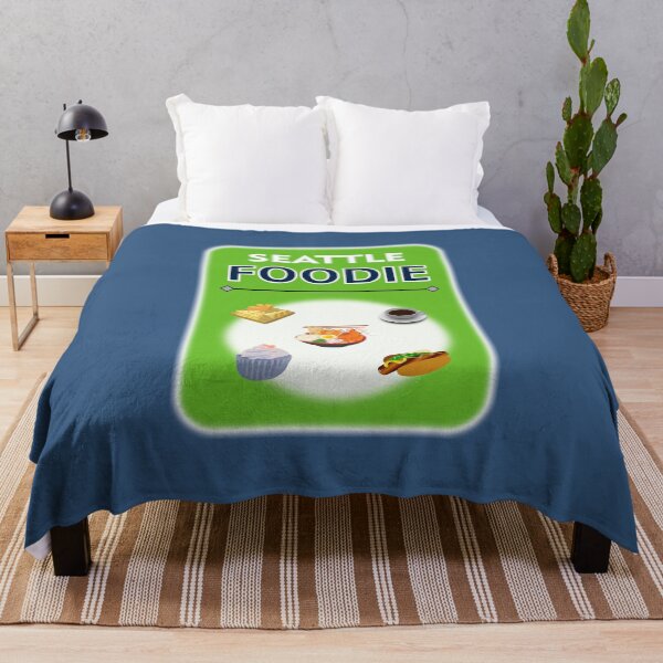 Item preview, Seattle Foodie - Fondo verde designed and sold by ThisNThatImages.