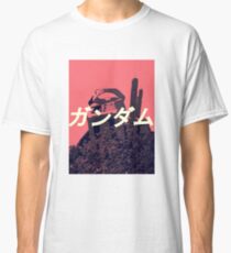 Camiseta clásica La camisa de Gundam | Mobile Suit RX-78-2 Rosa