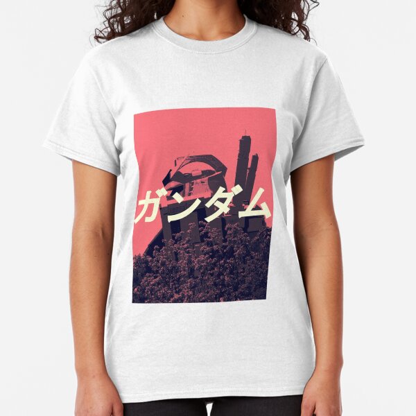 The Gundam Shirt | Mobile Suit RX-78-2 Pink Classic T-Shirt