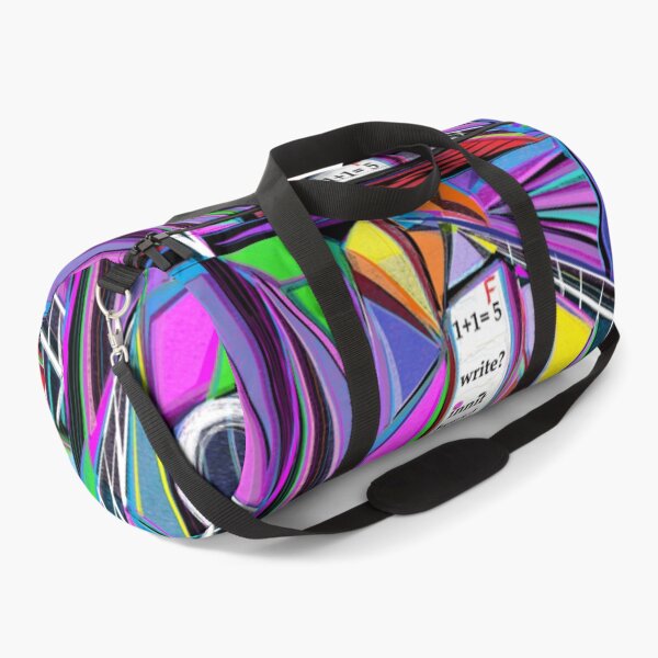 Item preview, Spools of Eclectic Colours, abstract design designed and sold by Art With Impact – Statement Art & Apparel for Deep Thinkers.