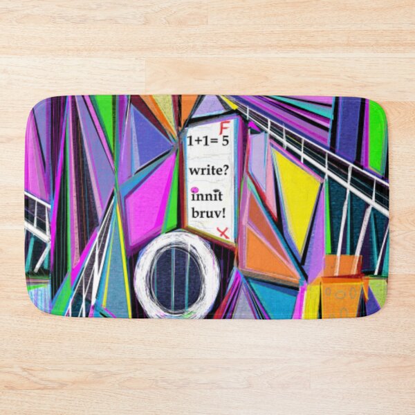 Item preview, Spools of Eclectic Colours, abstract design designed and sold by Art With Impact – Statement Art & Apparel for Deep Thinkers.