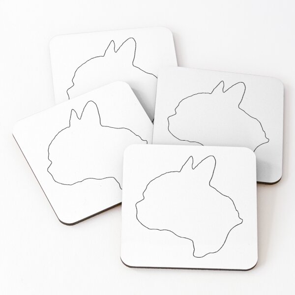 Item preview, Plain Boston Terrier Side Profile Stencil - Diy Color Me In designed and sold by StencilGifts.