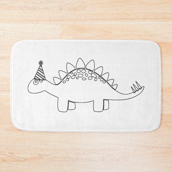 Item preview, Plain Birthday Dino Stencil - Diy Color Me In designed and sold by StencilGifts.