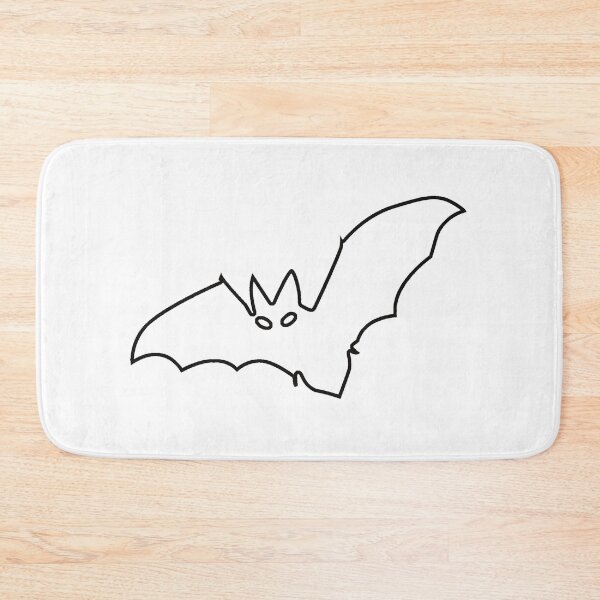 Item preview, Plain Bat Stencil - Diy Color Me In designed and sold by StencilGifts.