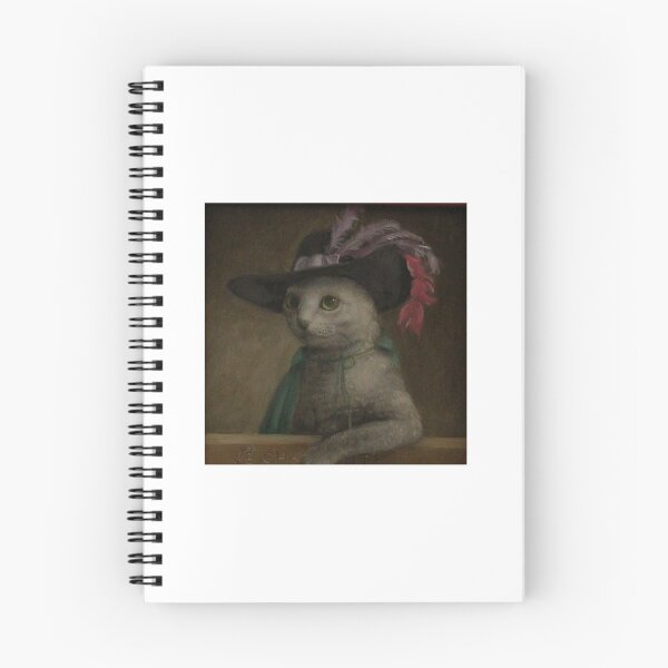 Item preview, Portrait of a Meowsketeer designed and sold by Caitlin Barlow-VanMeter.