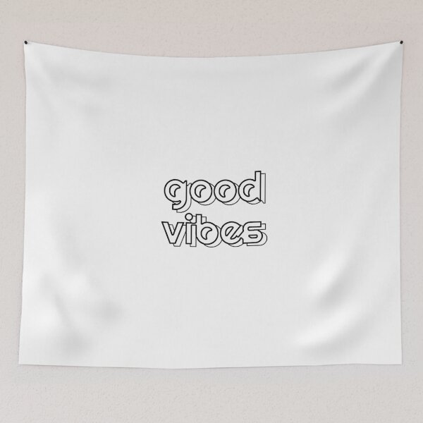 Item preview, Plain Good Vibes Stencil  - Diy Color Me In designed and sold by StencilGifts.