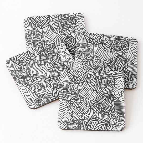 Item preview, Rosey Line Art  designed and sold by cherdoodles.