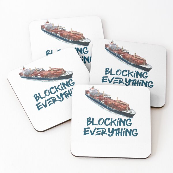 Item preview, Ships Blocking Everything designed and sold by NiceShirtY.