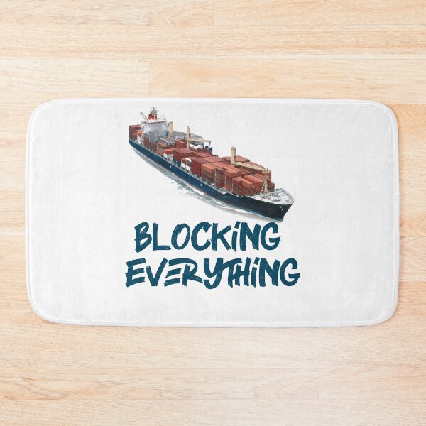 Item preview, Ships Blocking Everything designed and sold by NiceShirtY.