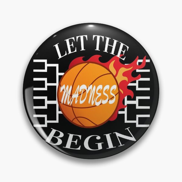 Item preview, Let The Madness Begin - Basketball designed and sold by YueHeng Creates ⭐⭐⭐⭐⭐.