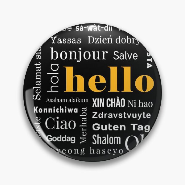 Item preview, Hello Translations, Foreign designed and sold by MelanieMerches.
