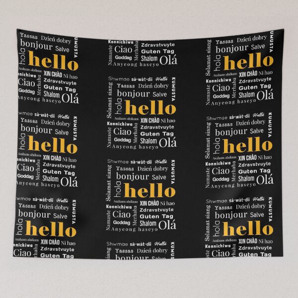 Item preview, Hello Translations, Foreign designed and sold by MelanieMerches.