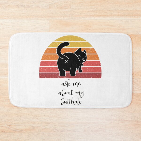 Item preview, Look at me Ask Me About My Butthole Cat Funny Cat designed and sold by HumbleShirt.