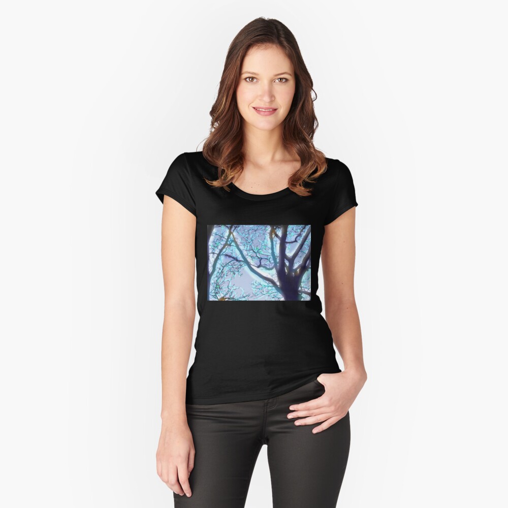 Item preview, Fitted Scoop T-Shirt designed and sold by AheraRoses.