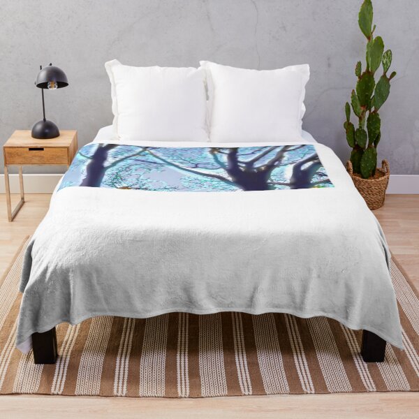 Item preview, Blue Sunset Tree Silhouette Designs designed and sold by AheraRoses.