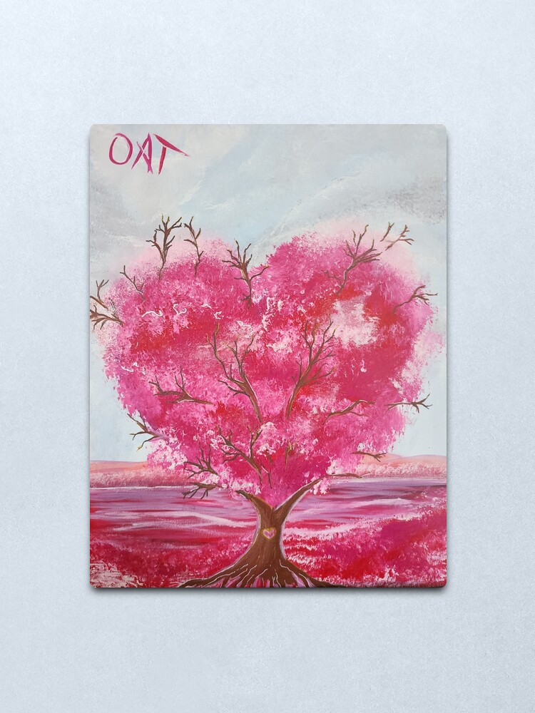 Alternate view of Tree of Love Metal Print