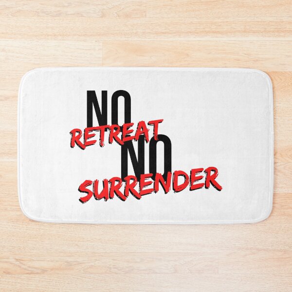 Item preview, No Retreat No Surrender - Motivational Mindset designed and sold by CWolff.