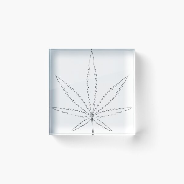 Item preview, Plain Sativa PotLeaf Stencil - Diy Color Me In designed and sold by StencilGifts.