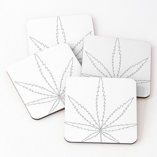 Item preview, Plain Sativa PotLeaf Stencil - Diy Color Me In designed and sold by StencilGifts.