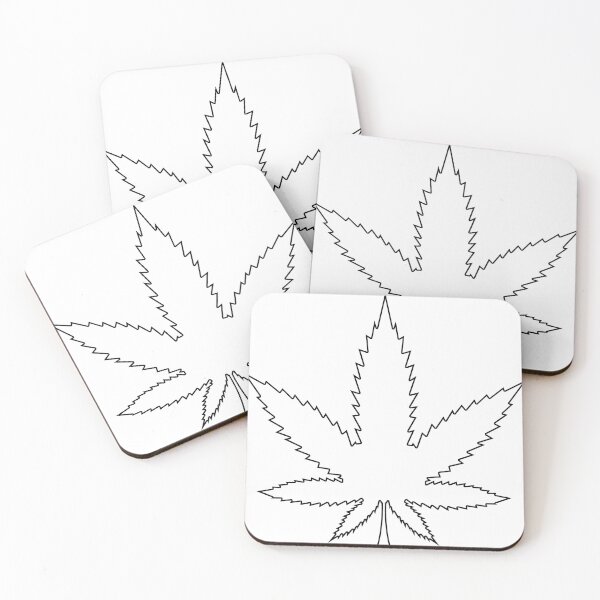 Item preview, Plain Indica Potleaf Stencil - Diy Color Me In designed and sold by StencilGifts.