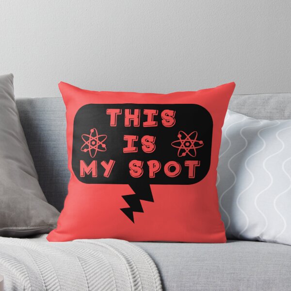Item preview, This is my spot - Throw Pillow designed and sold by JohnLucke.