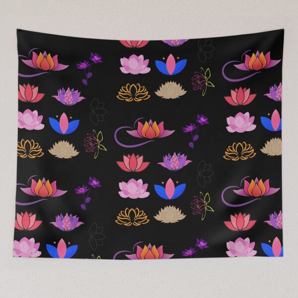 Item preview, Yoga Spirit Lotus Flowers Designs designed and sold by Archer25.