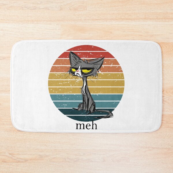 Item preview, Meh Cat Funny Cat designed and sold by HumbleShirt.