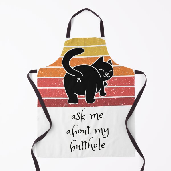 Item preview, Look at me Ask Me About My Butthole Cat Funny Cat designed and sold by HumbleShirt.