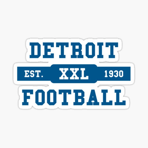 Detroit Lions Retro Spirit Decals