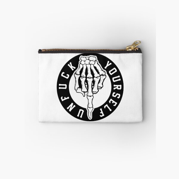 Item preview, Unfuck Yourself Sarcastic skeleton graphic designed and sold by 187designz.