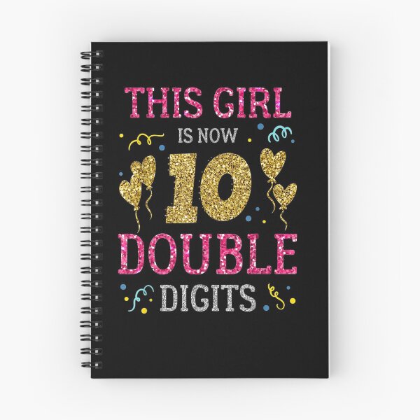 Item preview, 10th Birthday This Girl Is Now 10 Double Digits designed and sold by anniversaryshop.