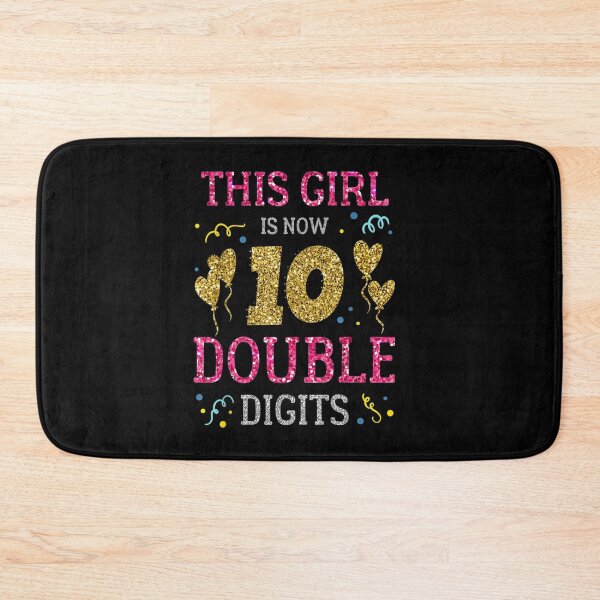 Item preview, 10th Birthday This Girl Is Now 10 Double Digits designed and sold by anniversaryshop.