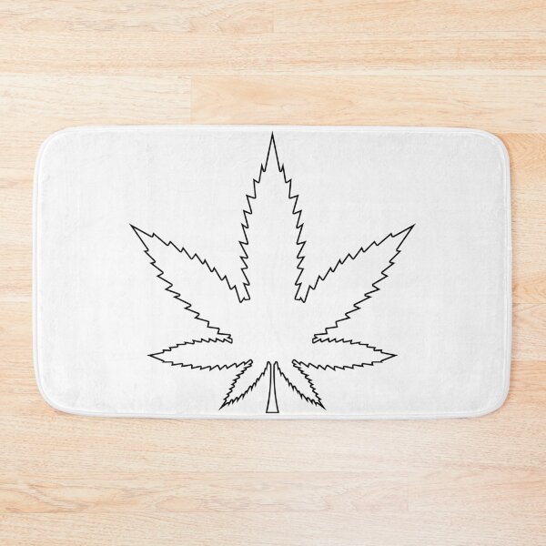 Item preview, Plain Indica Potleaf Stencil - Diy Color Me In designed and sold by StencilGifts.