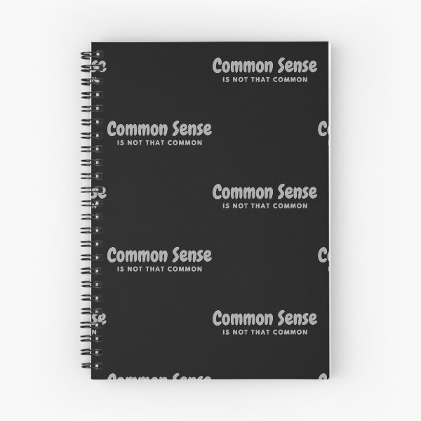 Item preview, Common sense is not that common  designed and sold by Nixi-Nix.