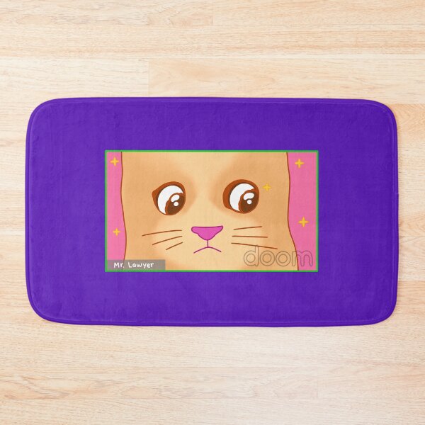 Item preview, Cat Lawyer on Zoom Call designed and sold by SquishStitches.